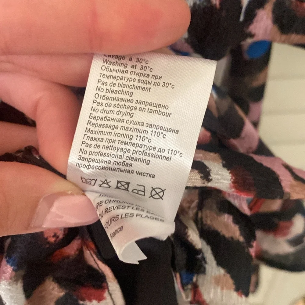 Molly Bracken Printed Shirt Dress L - Picture 12 of 13